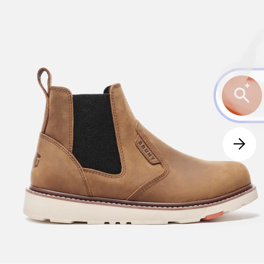 Brunt Ohman slip on work boots